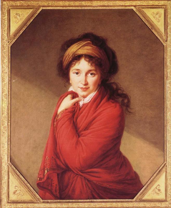 VIGEE-LEBRUN, Elisabeth Countess Golovin France oil painting art